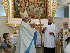 100 Jahrfeier Weingartenkapelle in Naumburg mit Bischof Dr. Michael Gerber (Foto. Karl-Franz Thiede)